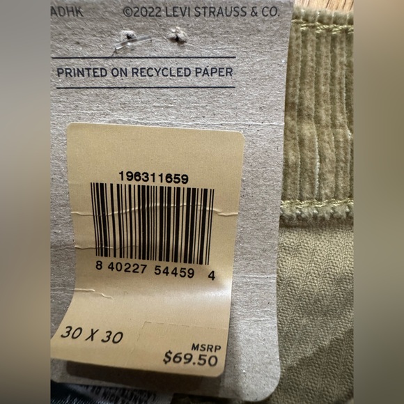 LEVI’S 314 SHAPING STRAIGHT 30 x 30 - Picture 5 of 16